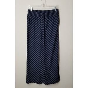 Ann Taylor Loft Chevron Maxi Skirt